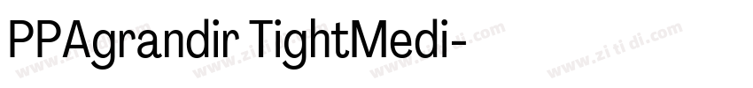PPAgrandir TightMedi字体转换 PPAgrandir TightMedi字体转换